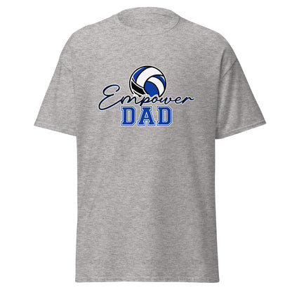 Classic | T-Shirt | Empower Volleyball Club | Dad Crest Logo