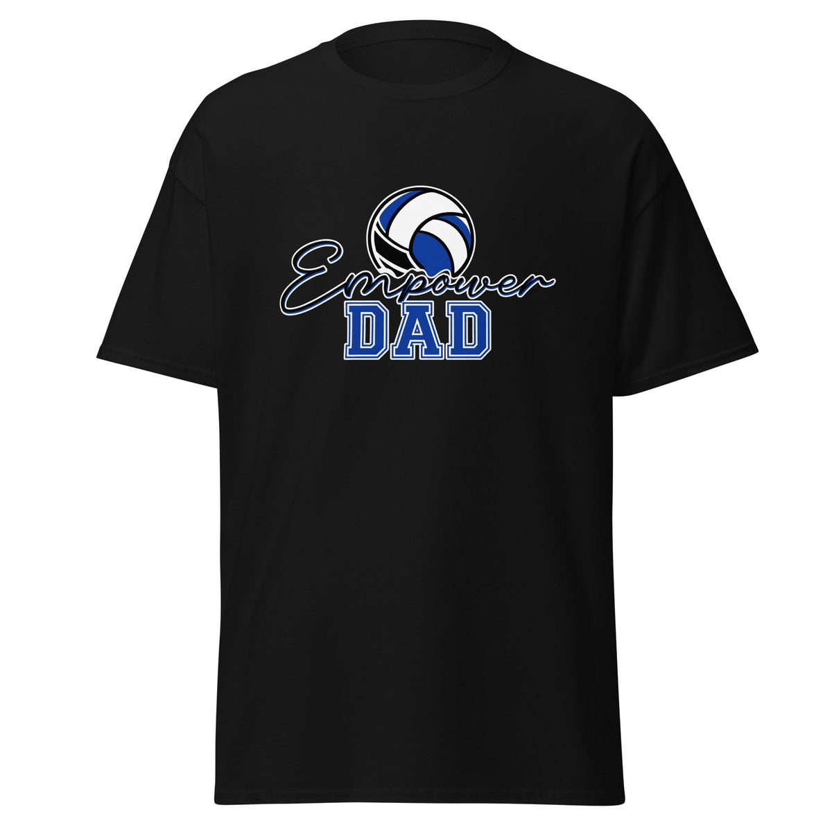 Classic | T-Shirt | Empower Volleyball Club | Dad Crest Logo