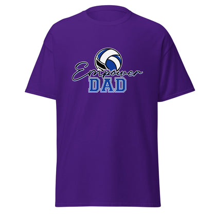 Classic | T-Shirt | Empower Volleyball Club | Dad Crest Logo