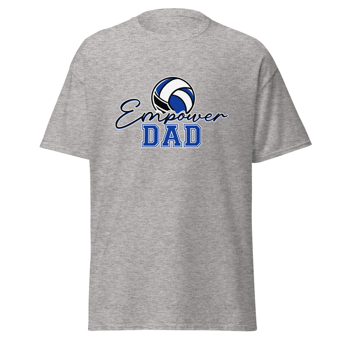 Classic | T-Shirt | Empower Volleyball Club | Dad Crest Logo