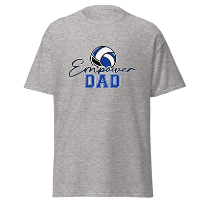 Classic | T-Shirt | Empower Volleyball Club | Dad Crest Logo