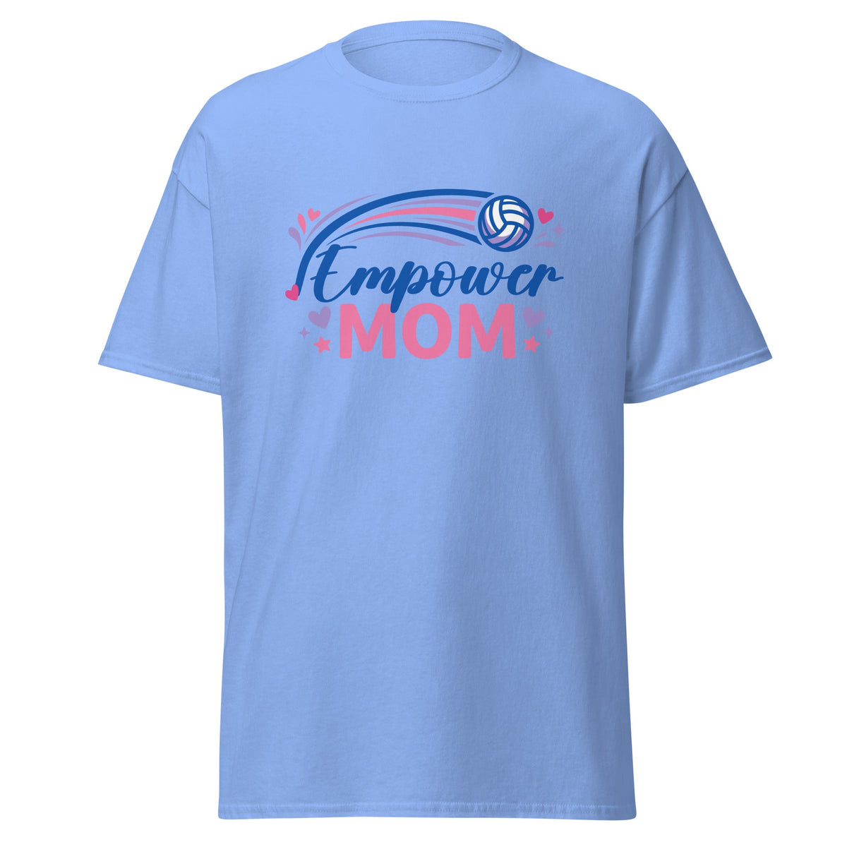 Classic | T-Shirt | Empower Volleyball Club | Mom Crest Logo