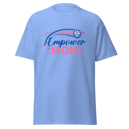 Classic | T-Shirt | Empower Volleyball Club | Mom Crest Logo