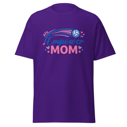 Classic | T-Shirt | Empower Volleyball Club | Mom Crest Logo