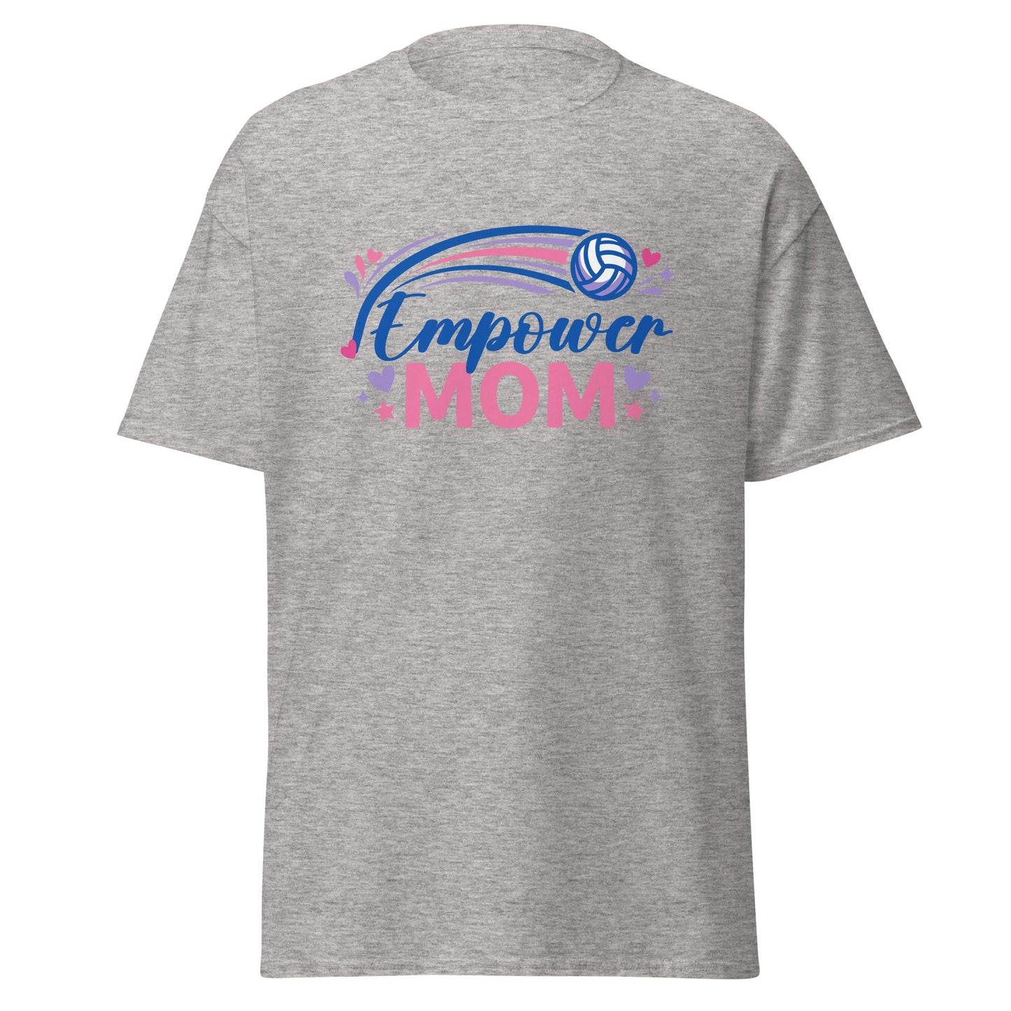 Classic | T-Shirt | Empower Volleyball Club | Mom Crest Logo
