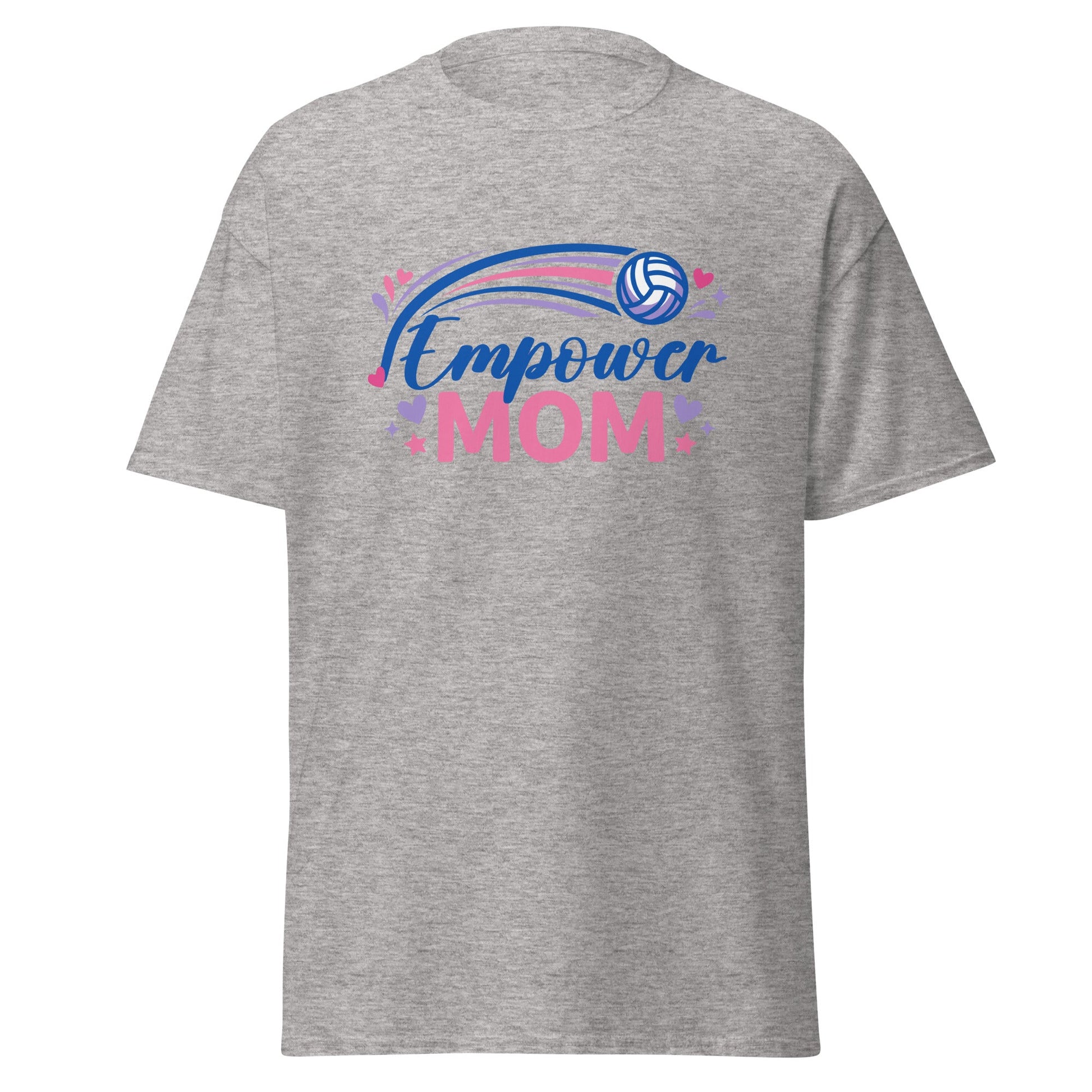 Classic | T-Shirt | Empower Volleyball Club | Mom Crest Logo