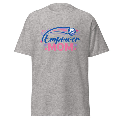 Classic | T-Shirt | Empower Volleyball Club | Mom Crest Logo