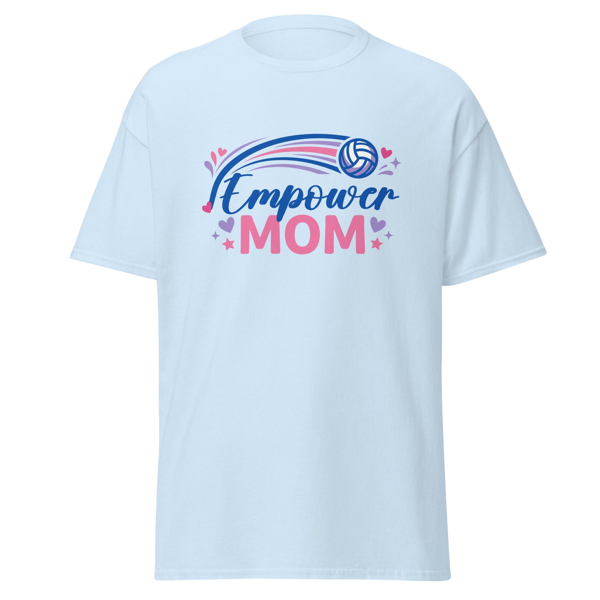 Classic | T-Shirt | Empower Volleyball Club | Mom Crest Logo