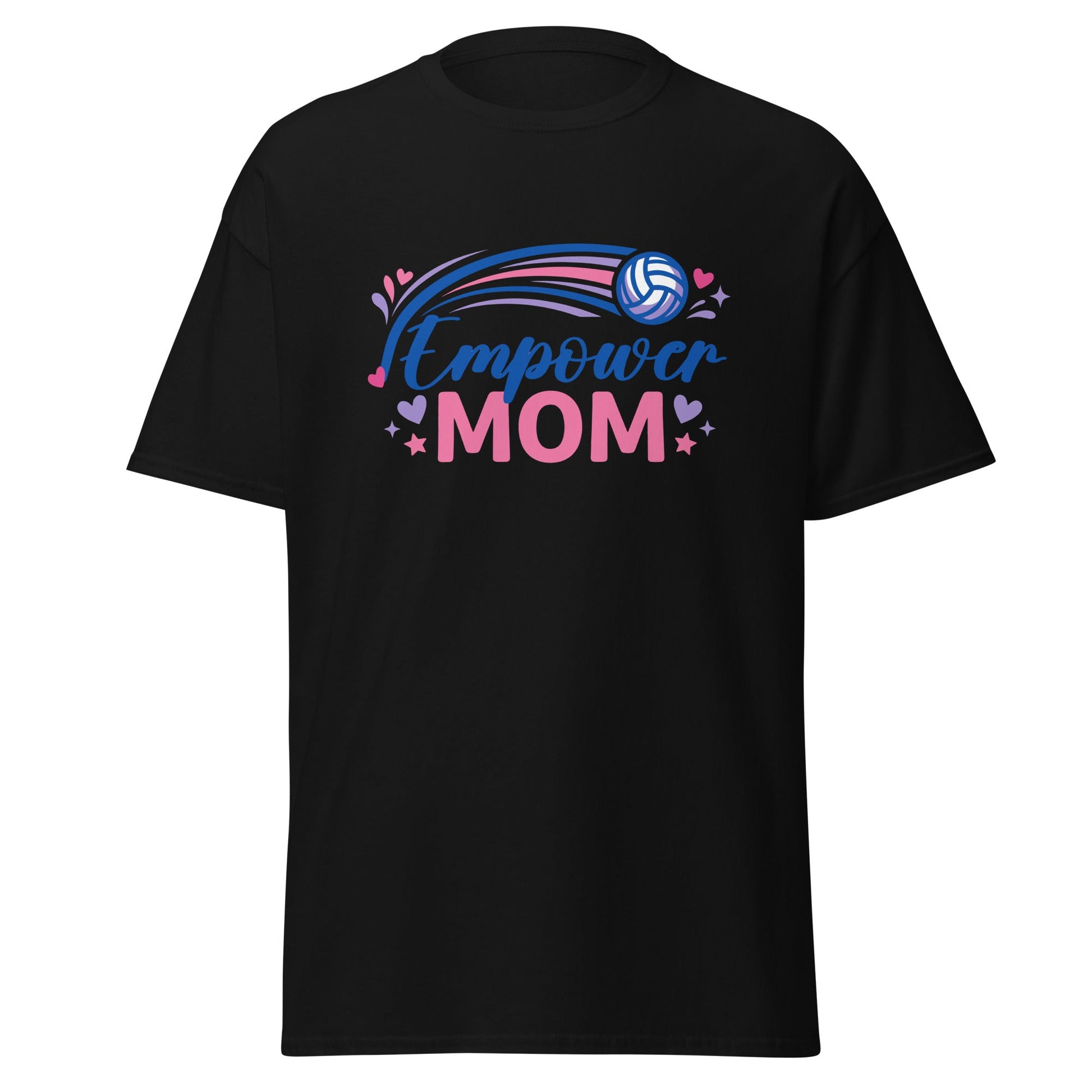 Classic | T-Shirt | Empower Volleyball Club | Mom Crest Logo