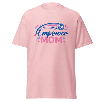 Classic | T-Shirt | Empower Volleyball Club | Mom Crest Logo
