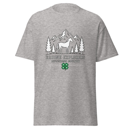 Classic | T-Shirt | Equine Explorers | Dutchess Crest Trailblazers Logo