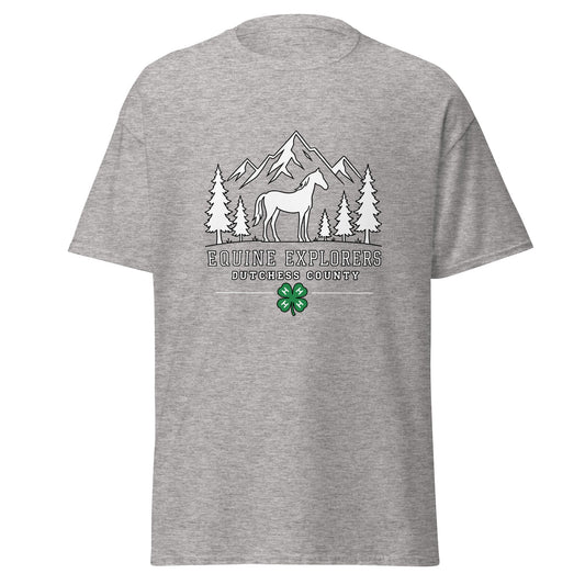 Classic | T-Shirt | Equine Explorers | Dutchess Crest Trailblazers Logo