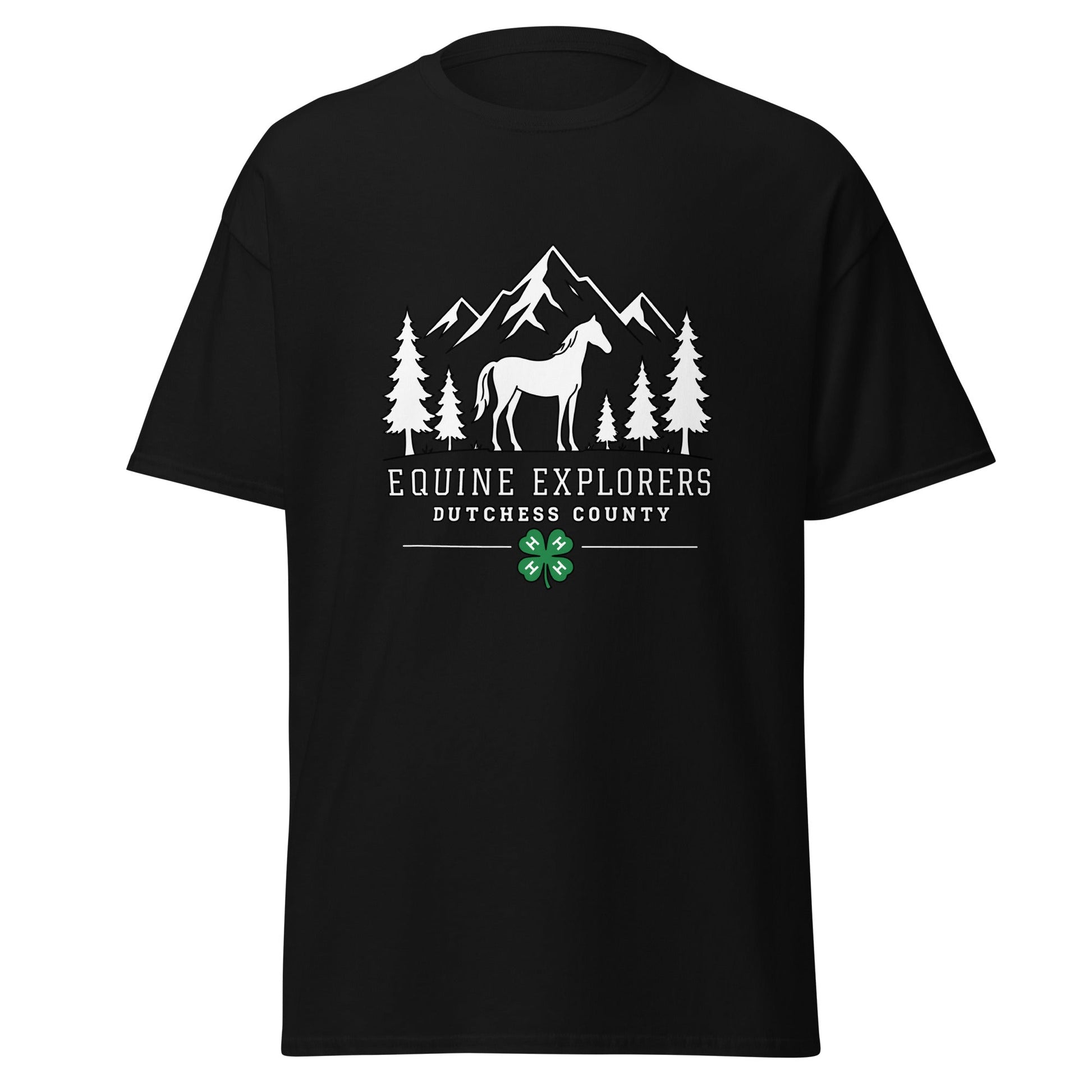 Classic | T-Shirt | Equine Explorers | Dutchess Crest Trailblazers Logo