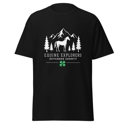 Classic | T-Shirt | Equine Explorers | Dutchess Crest Trailblazers Logo
