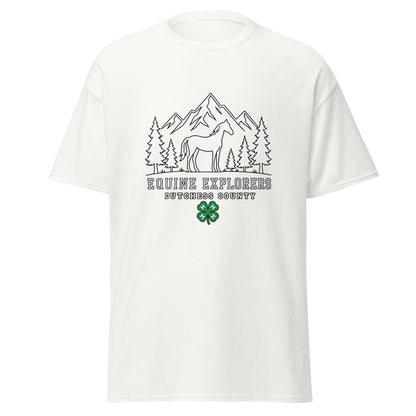 Classic | T-Shirt | Equine Explorers | Dutchess Crest Trailblazers Logo