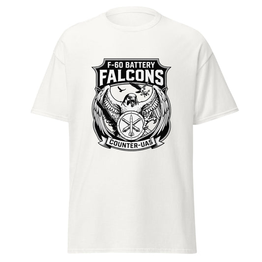 Classic | T-Shirt | F - 60th ADA | Falcon Shield Logo