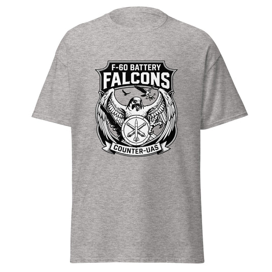Classic | T-Shirt | F - 60th ADA | Falcon Shield Logo