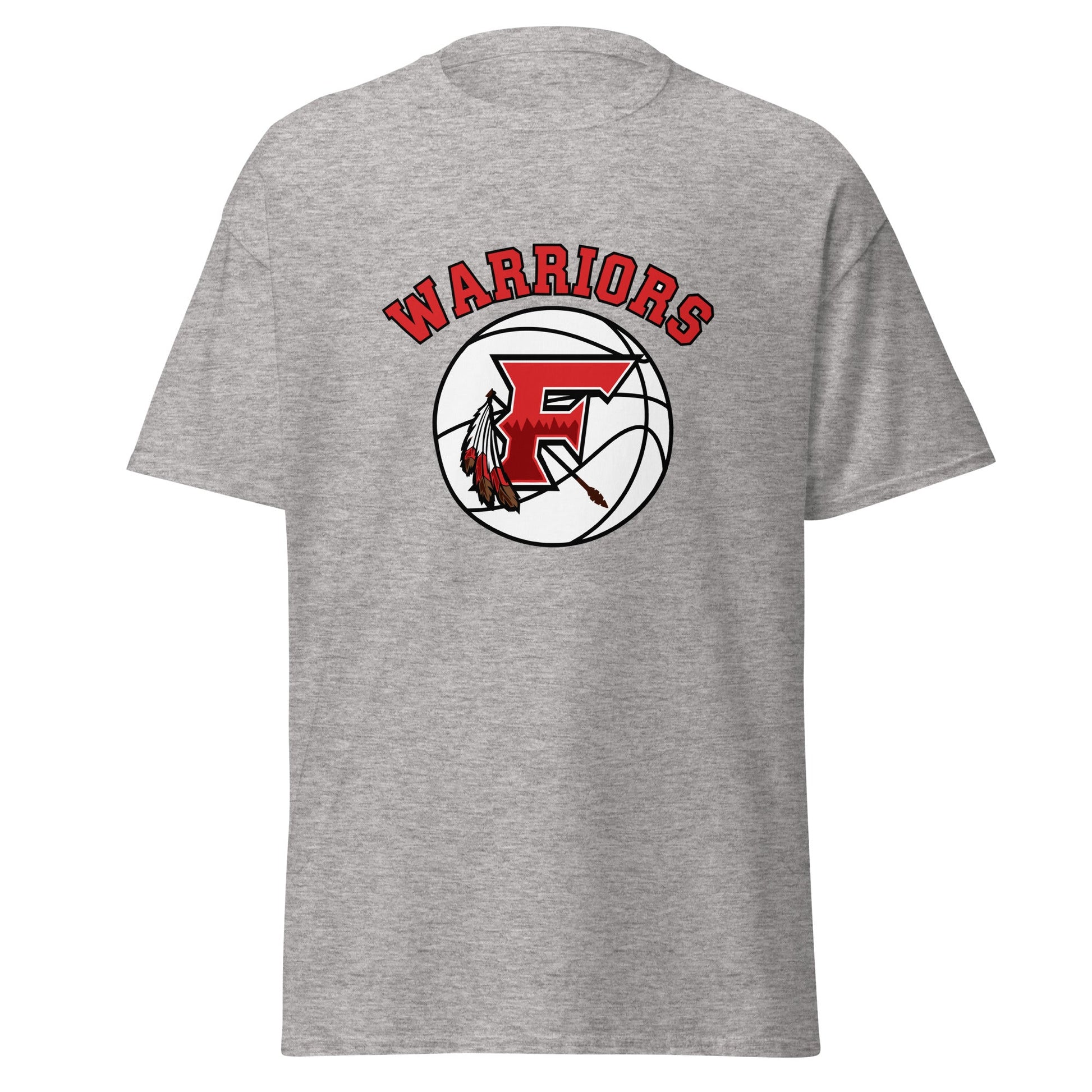 Classic | T-Shirt | Fallbrook Basketball | Warriors Logo