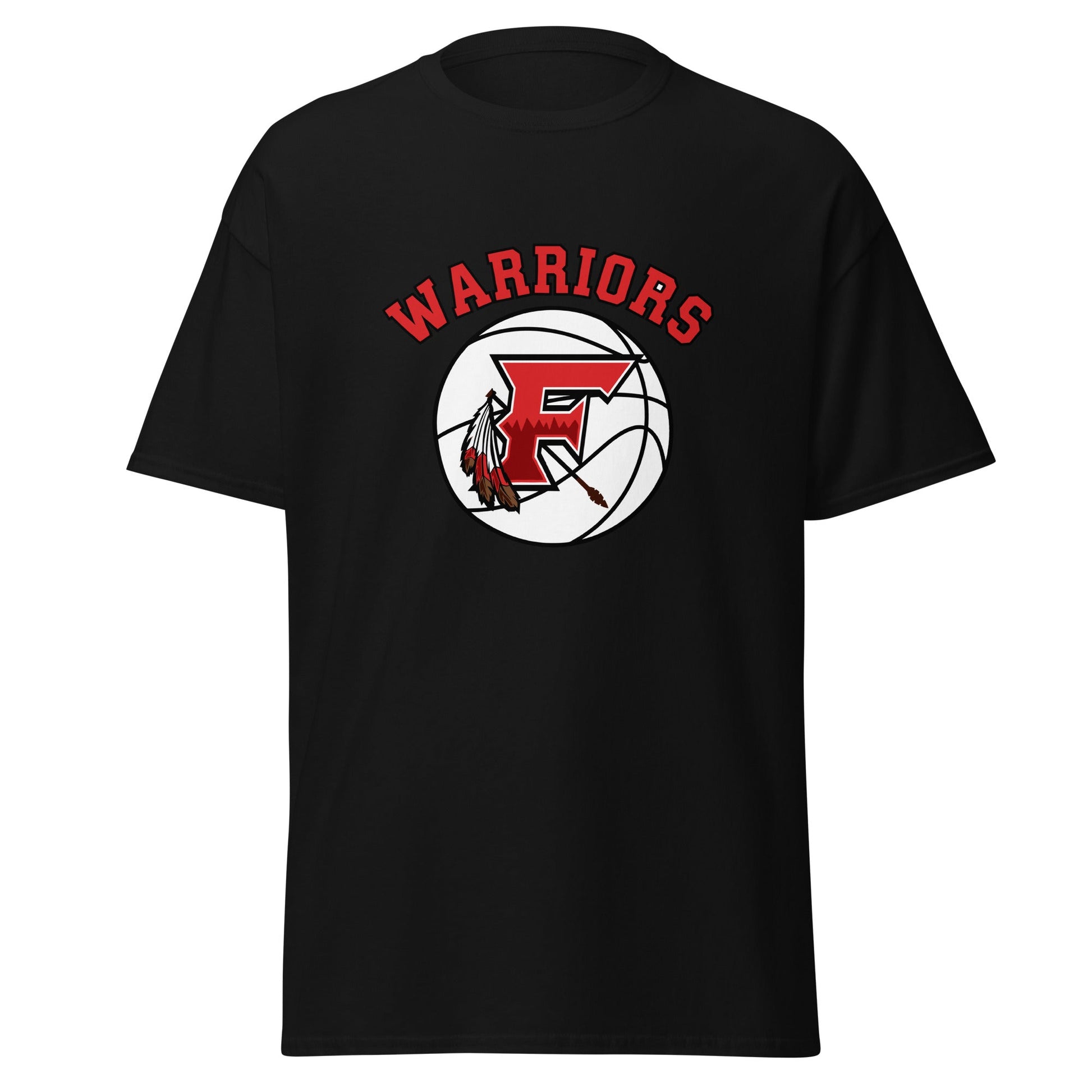 Classic | T-Shirt | Fallbrook Basketball | Warriors Logo