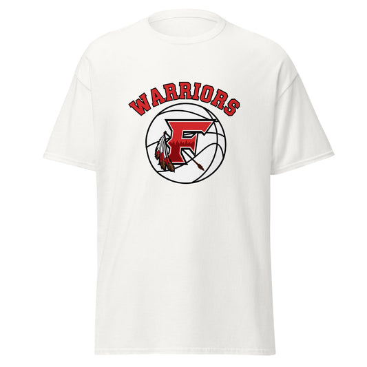 Classic | T-Shirt | Fallbrook Basketball | Warriors Logo