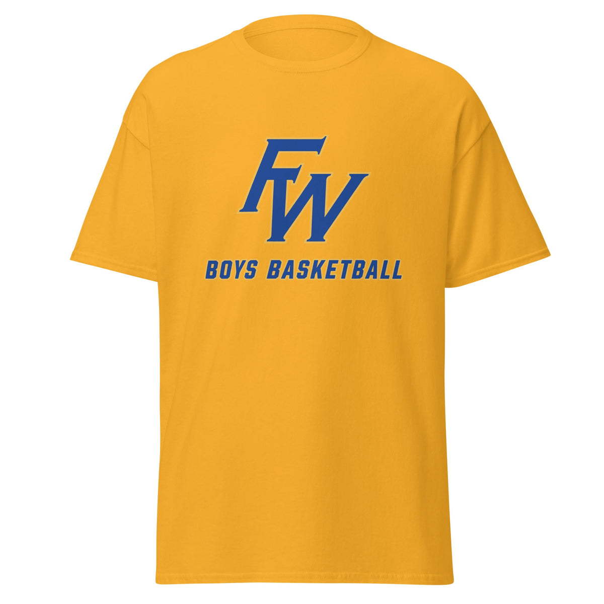 Classic | T-Shirt | Fayette Ware Boys Basketball | FW Crest Logo
