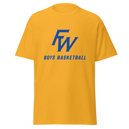 Classic | T-Shirt | Fayette Ware Boys Basketball | FW Crest Logo