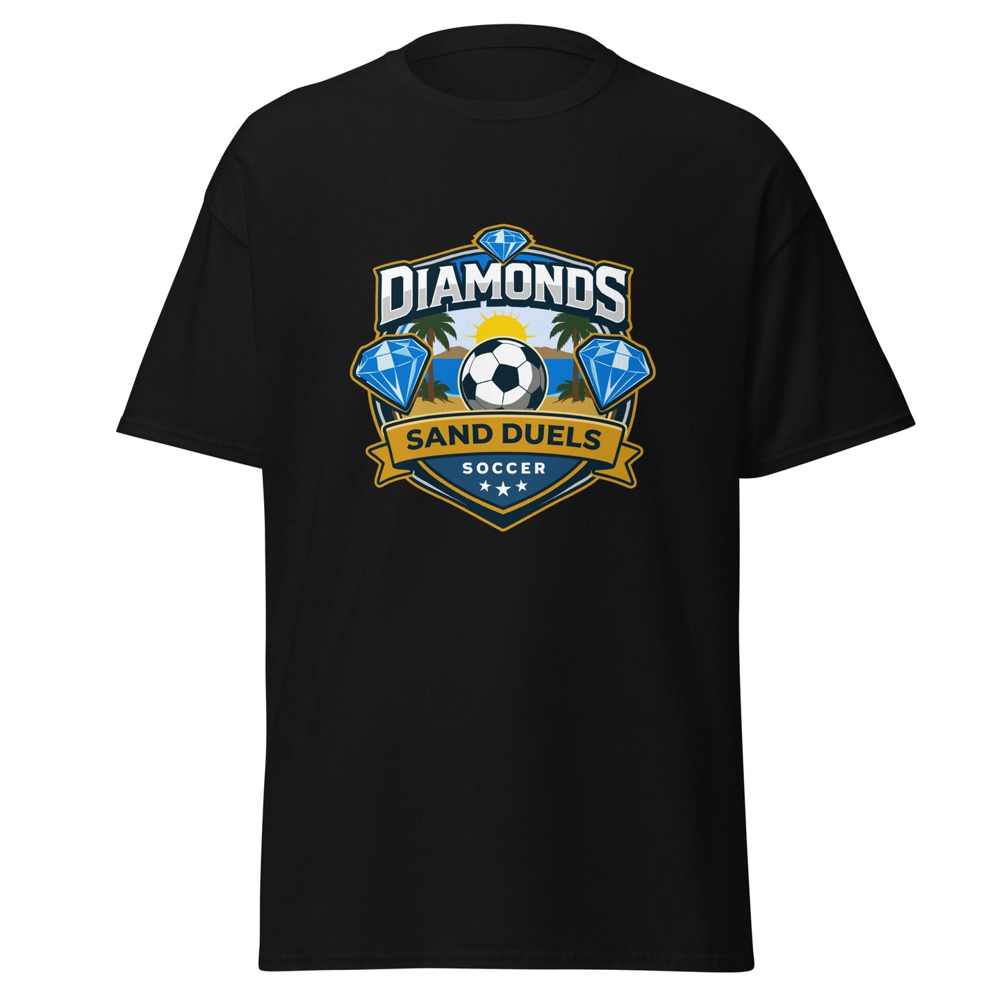 Classic | T-Shirt | FC Charles: Diamonds | Crest Logo