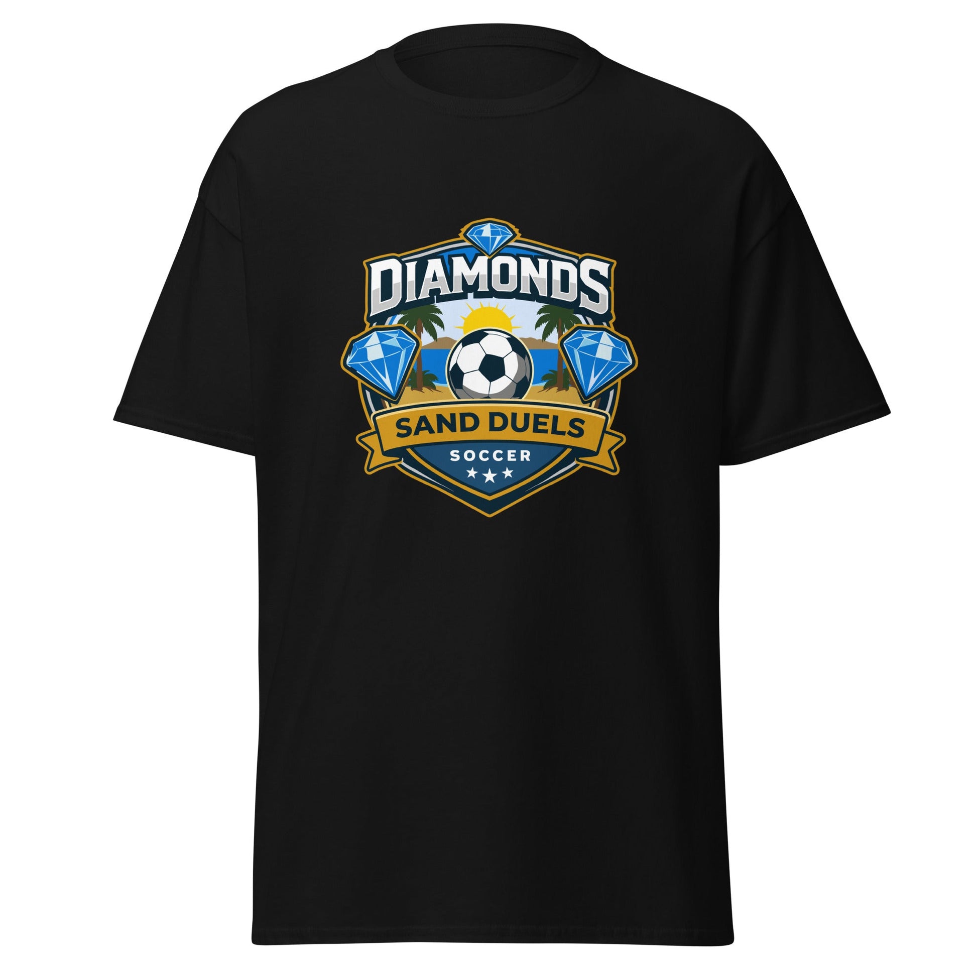 Classic | T-Shirt | FC Charles: Diamonds | Crest Logo