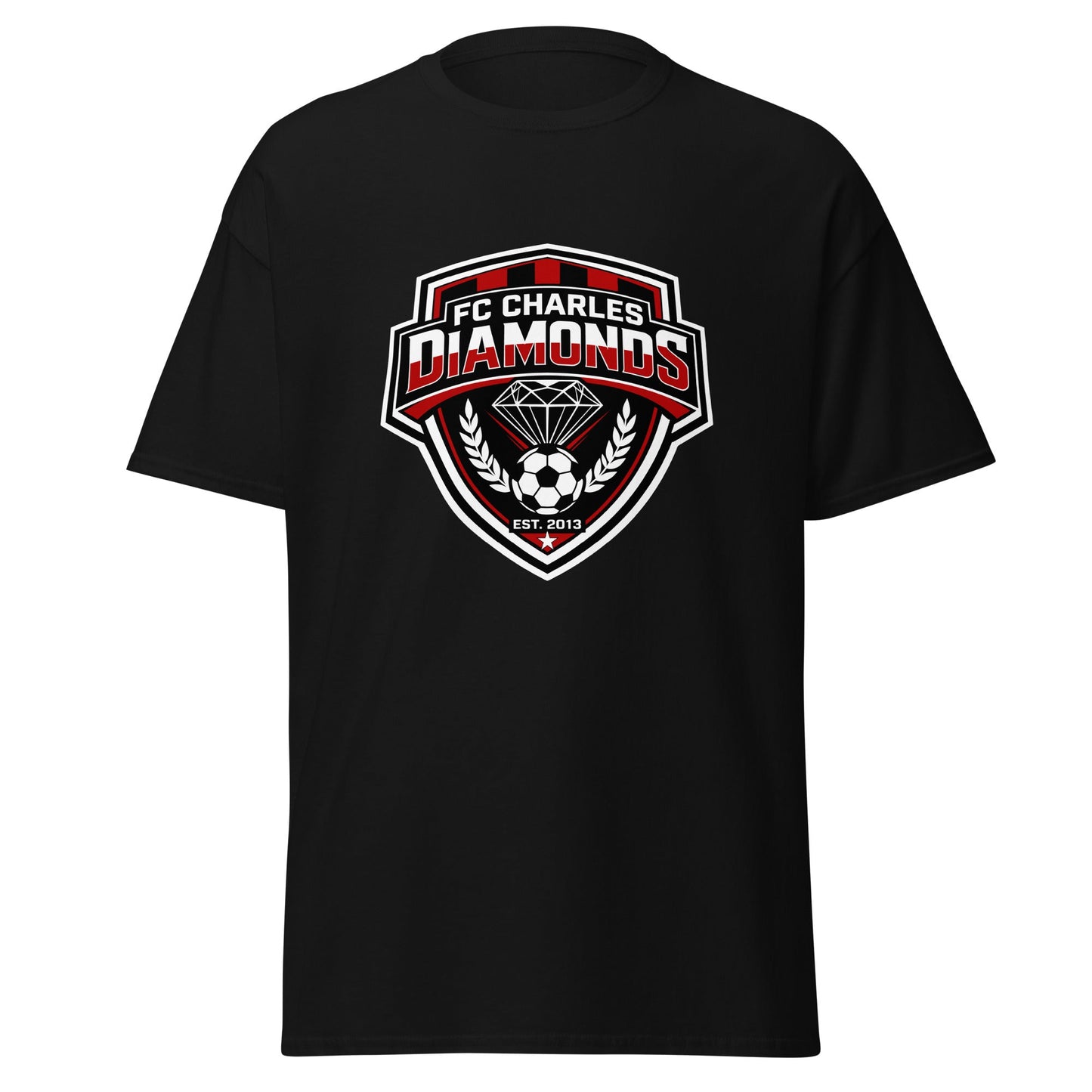 Classic | T-Shirt | FC Charles: Diamonds | Emblem Logo