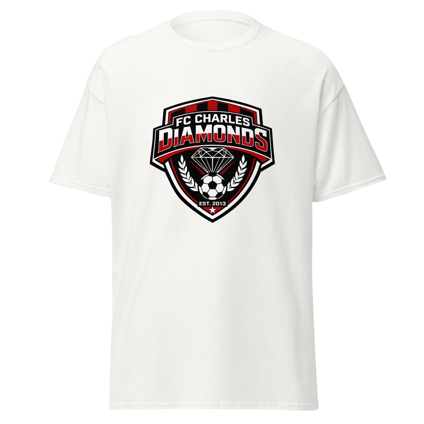 Classic | T-Shirt | FC Charles: Diamonds | Emblem Logo