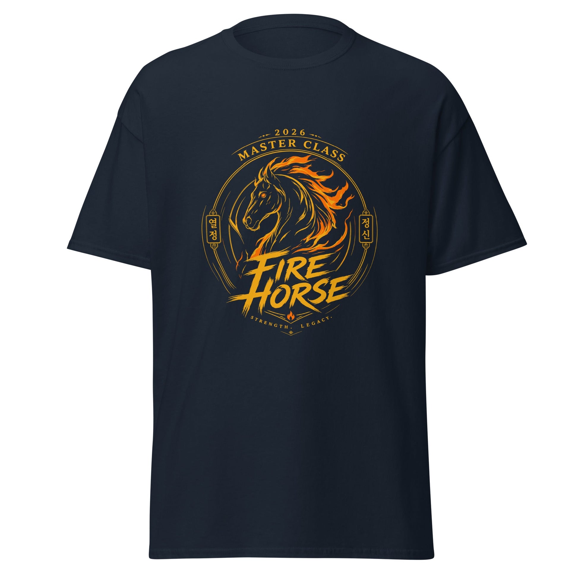 Classic | T-Shirt | Fire Horse Masters | Crest Logo