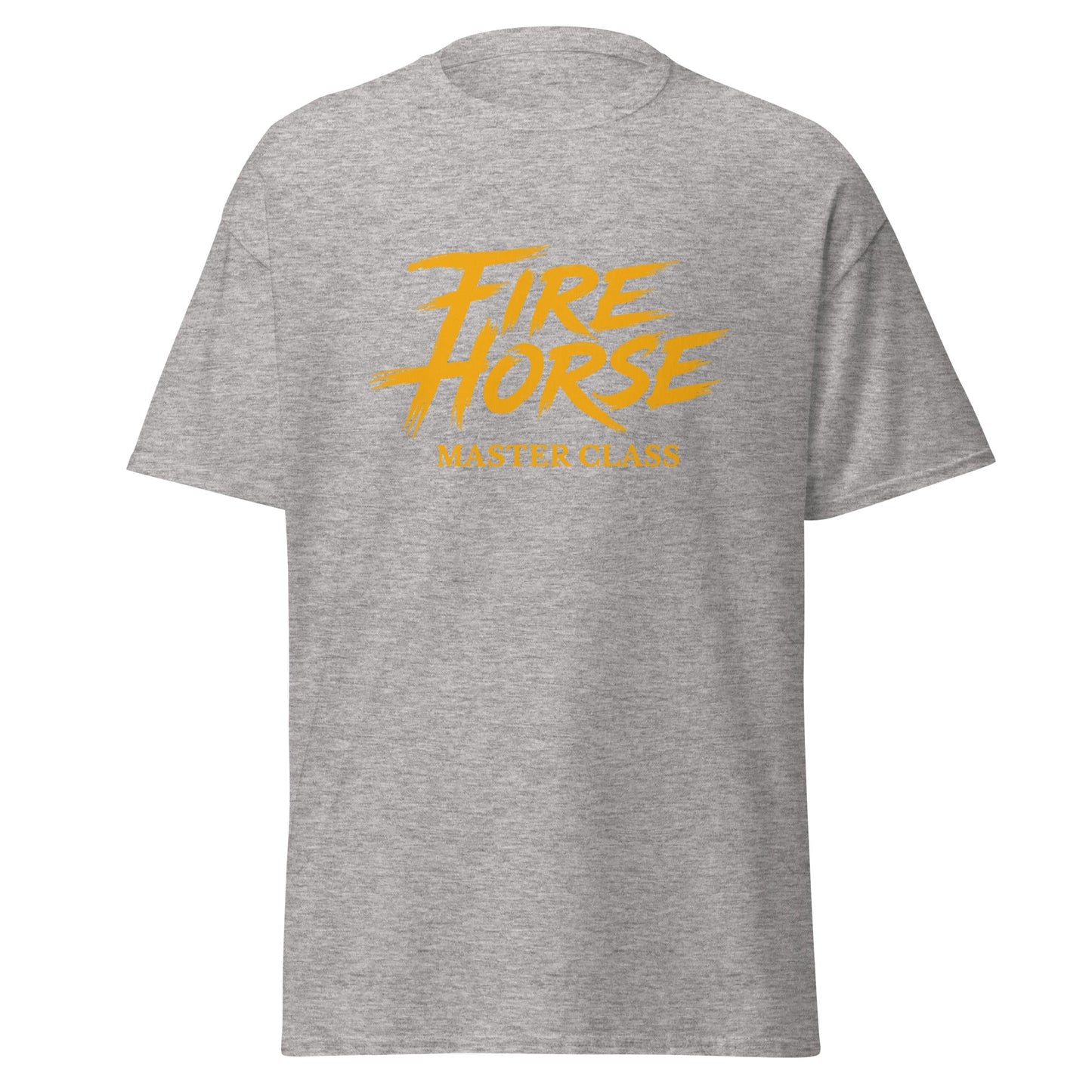 Classic | T-Shirt | Fire Horse Masters | Modern Script Logo