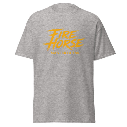 Classic | T-Shirt | Fire Horse Masters | Modern Script Logo