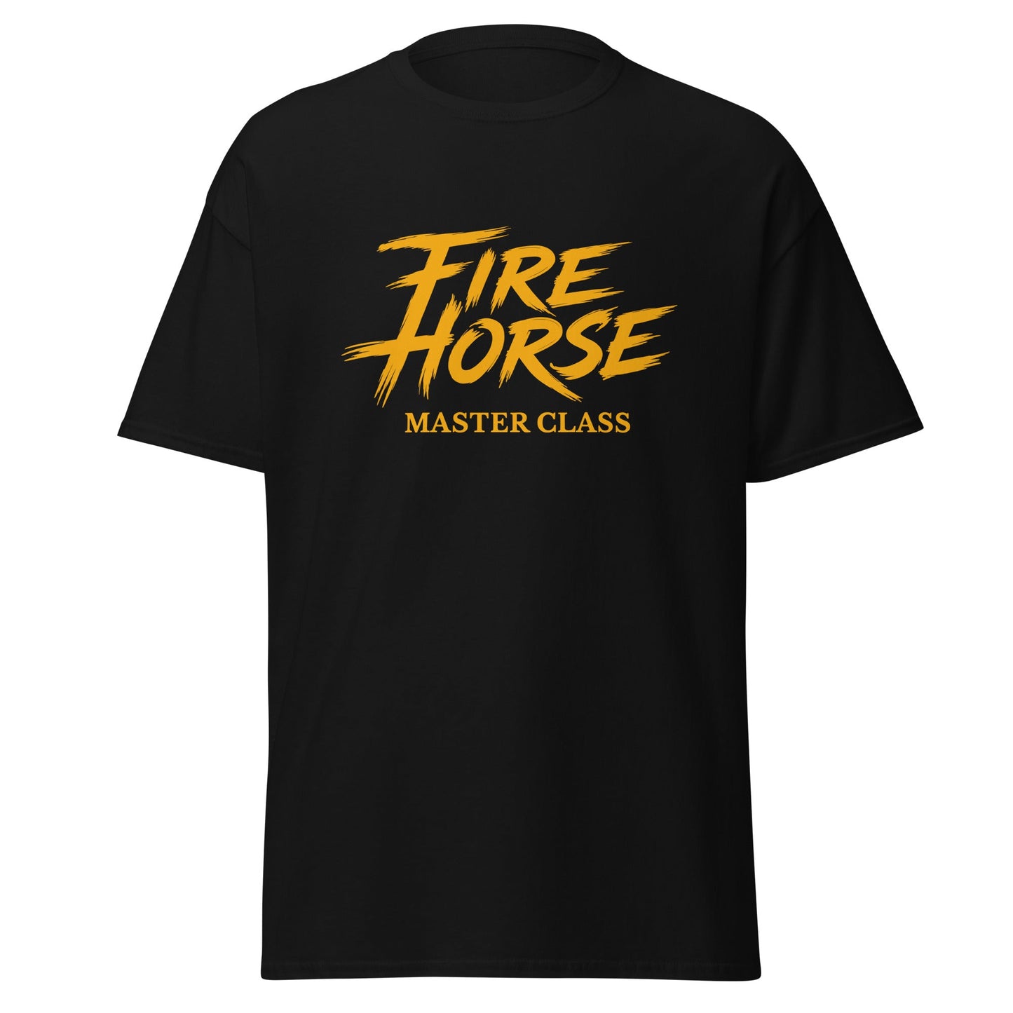 Classic | T-Shirt | Fire Horse Masters | Modern Script Logo