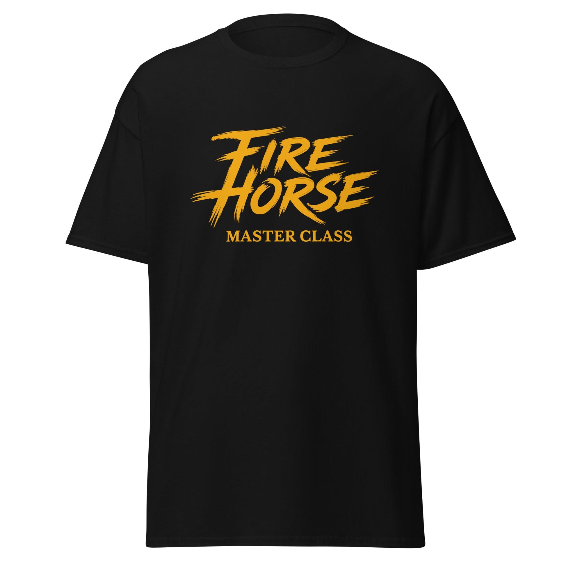 Classic | T-Shirt | Fire Horse Masters | Modern Script Logo