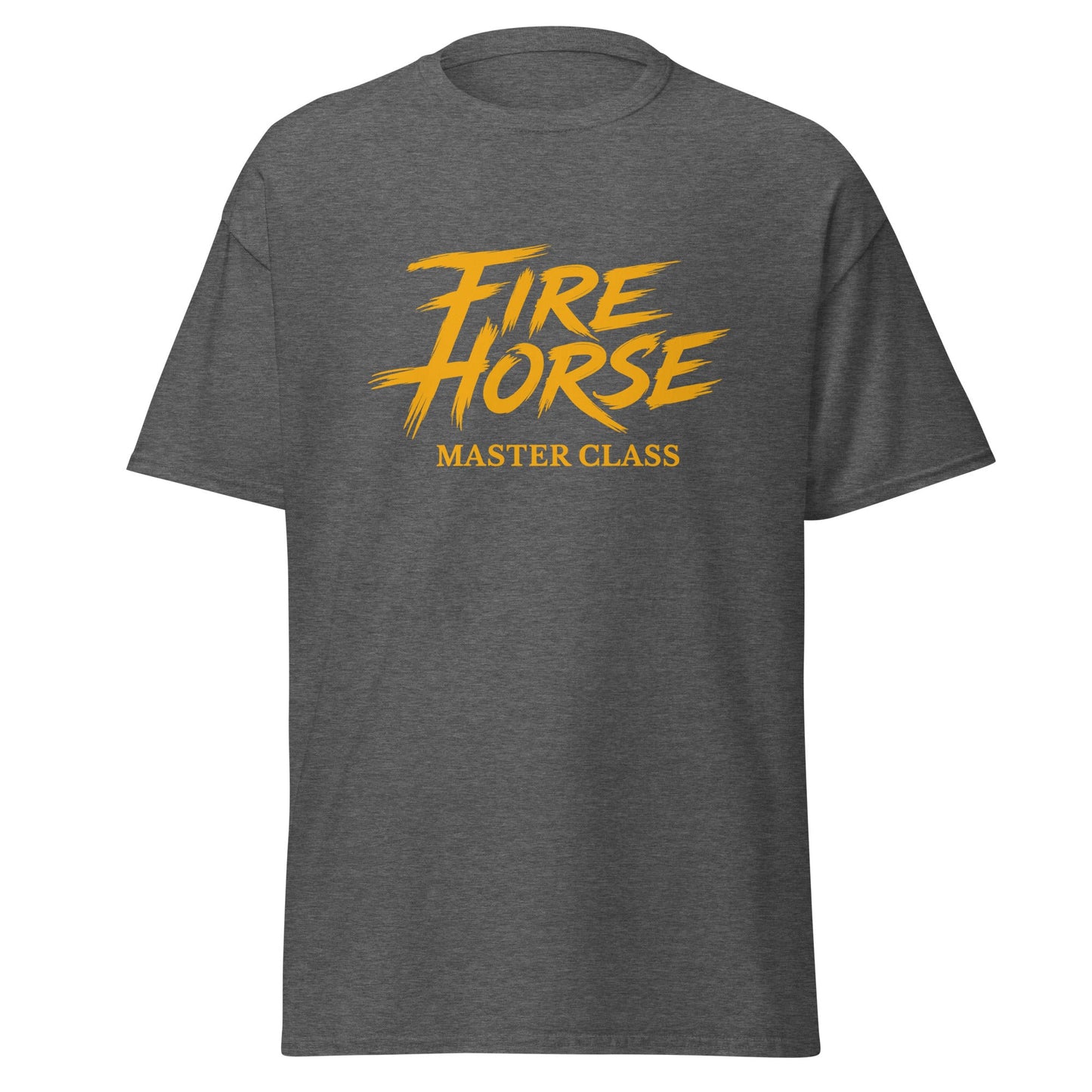 Classic | T-Shirt | Fire Horse Masters | Modern Script Logo