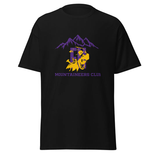 Classic | T-Shirt | Friday Harbor High School Mountaineers Club | Mountaineers Logo