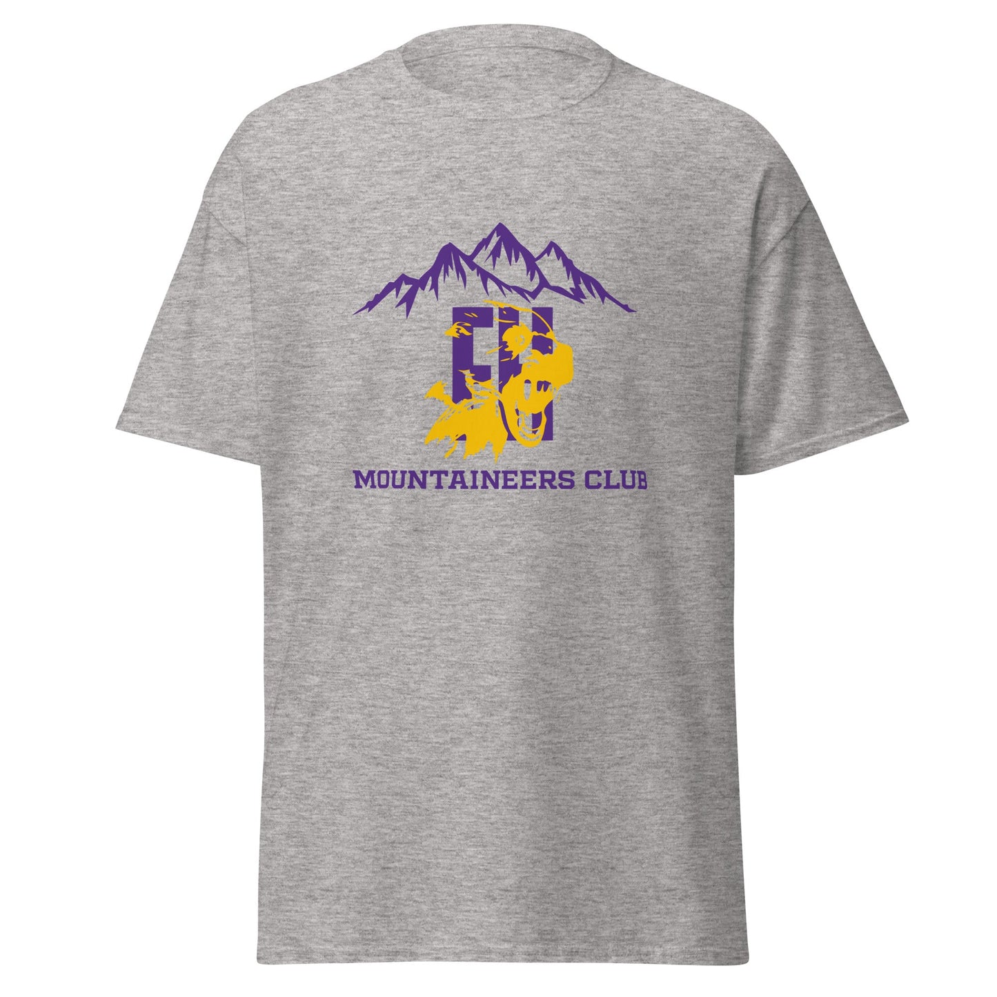 Classic | T-Shirt | Friday Harbor High School Mountaineers Club | Mountaineers Logo
