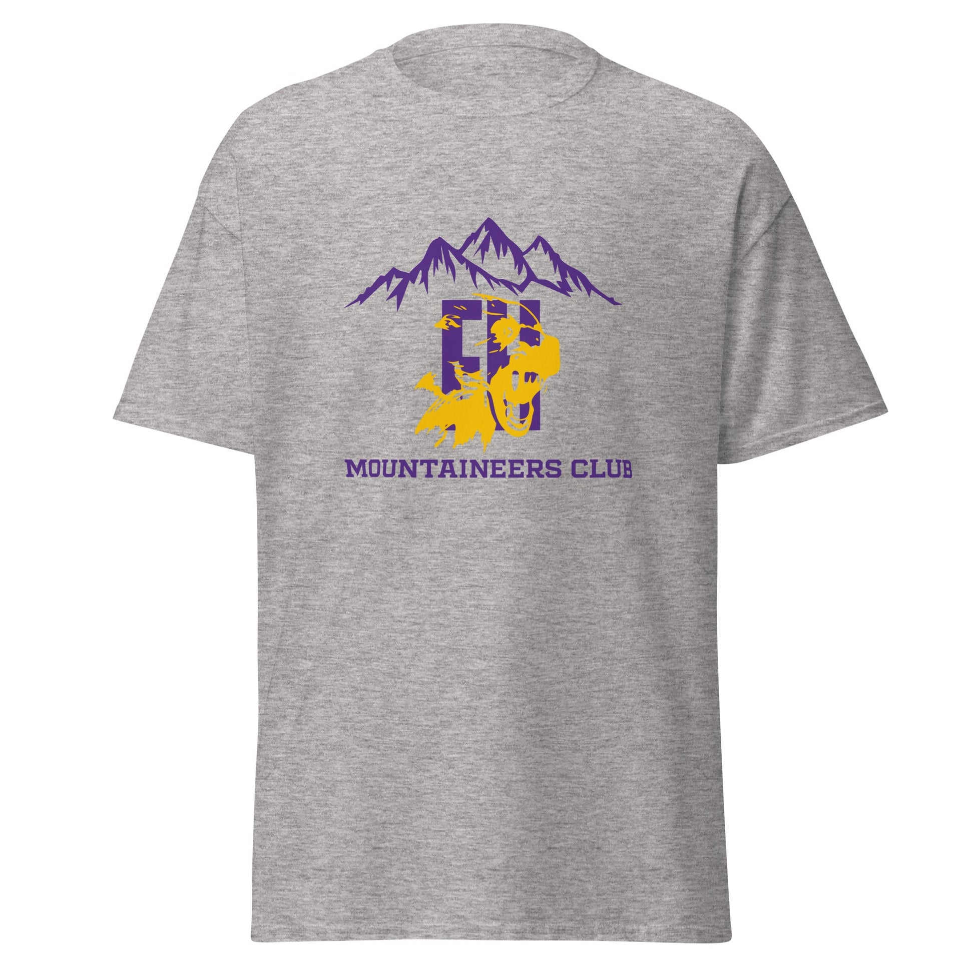 Classic | T-Shirt | Friday Harbor High School Mountaineers Club | Mountaineers Logo