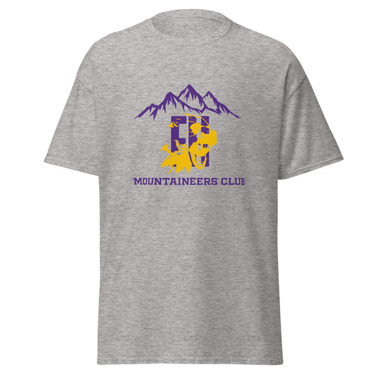 Classic | T-Shirt | Friday Harbor High School Mountaineers Club | Mountaineers Logo