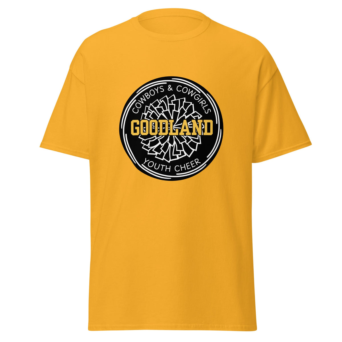 Classic | T-Shirt | Goodland Youth Cheer | Badge Logo