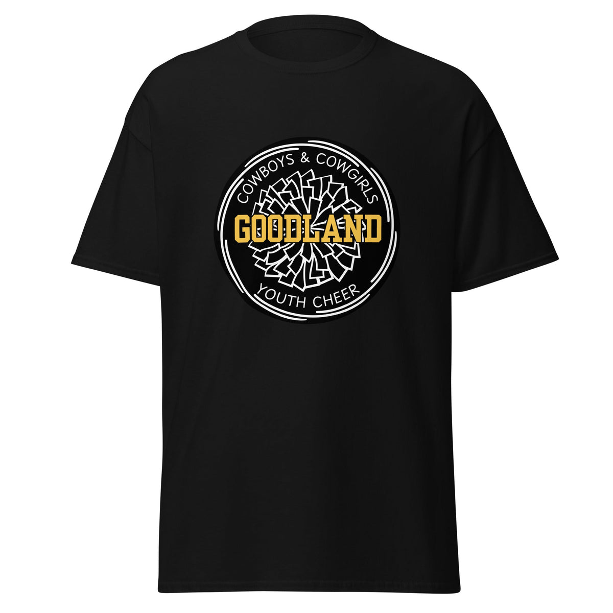 Classic | T-Shirt | Goodland Youth Cheer | Badge Logo