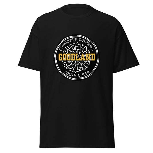 Classic | T-Shirt | Goodland Youth Cheer | Badge Logo
