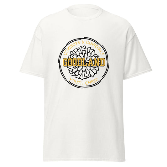 Classic | T-Shirt | Goodland Youth Cheer | Crest Logo