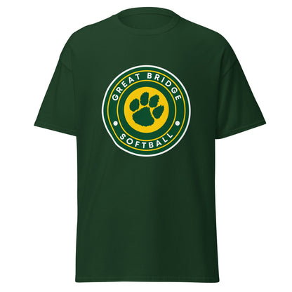 Classic | T-Shirt | Great Bridge Softball Booster | Badge Logo