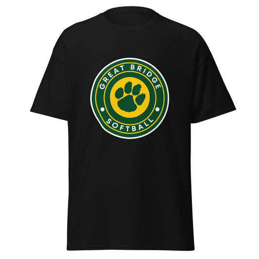 Classic | T-Shirt | Great Bridge Softball Booster | Badge Logo