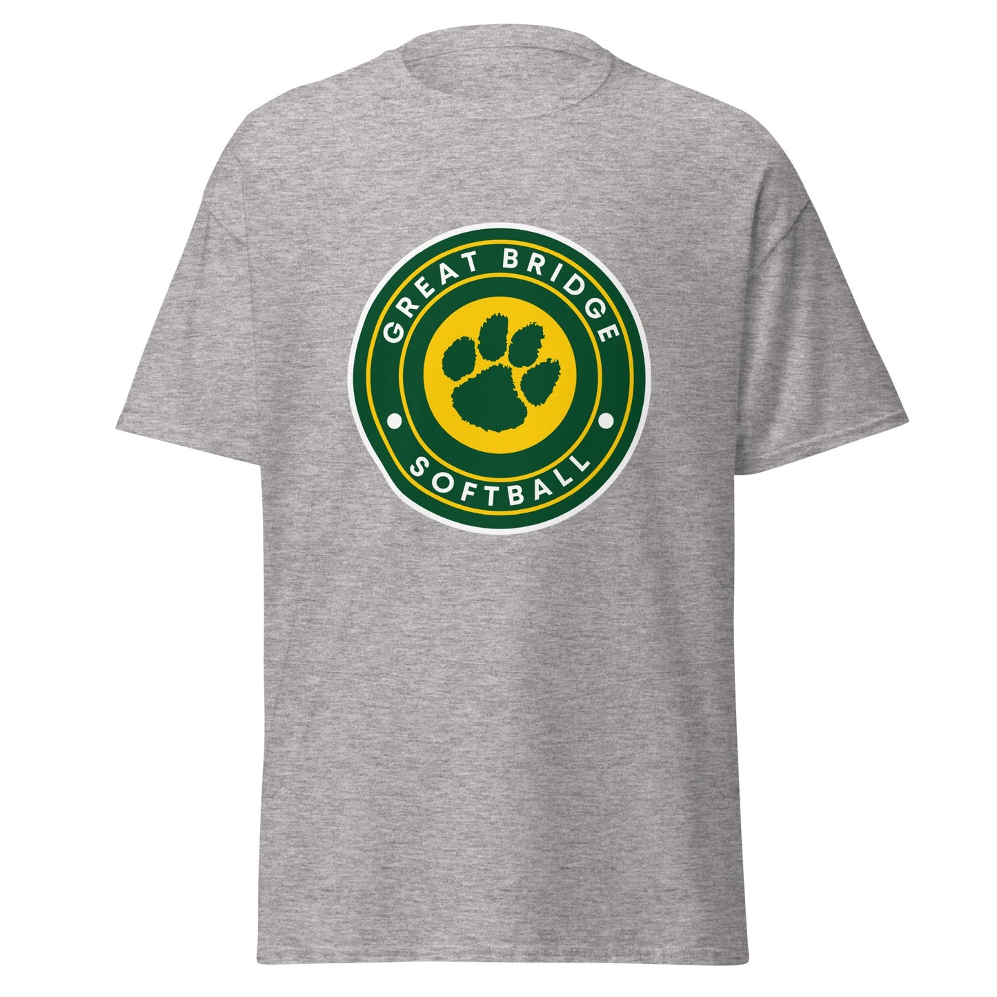 Classic | T-Shirt | Great Bridge Softball Booster | Badge Logo
