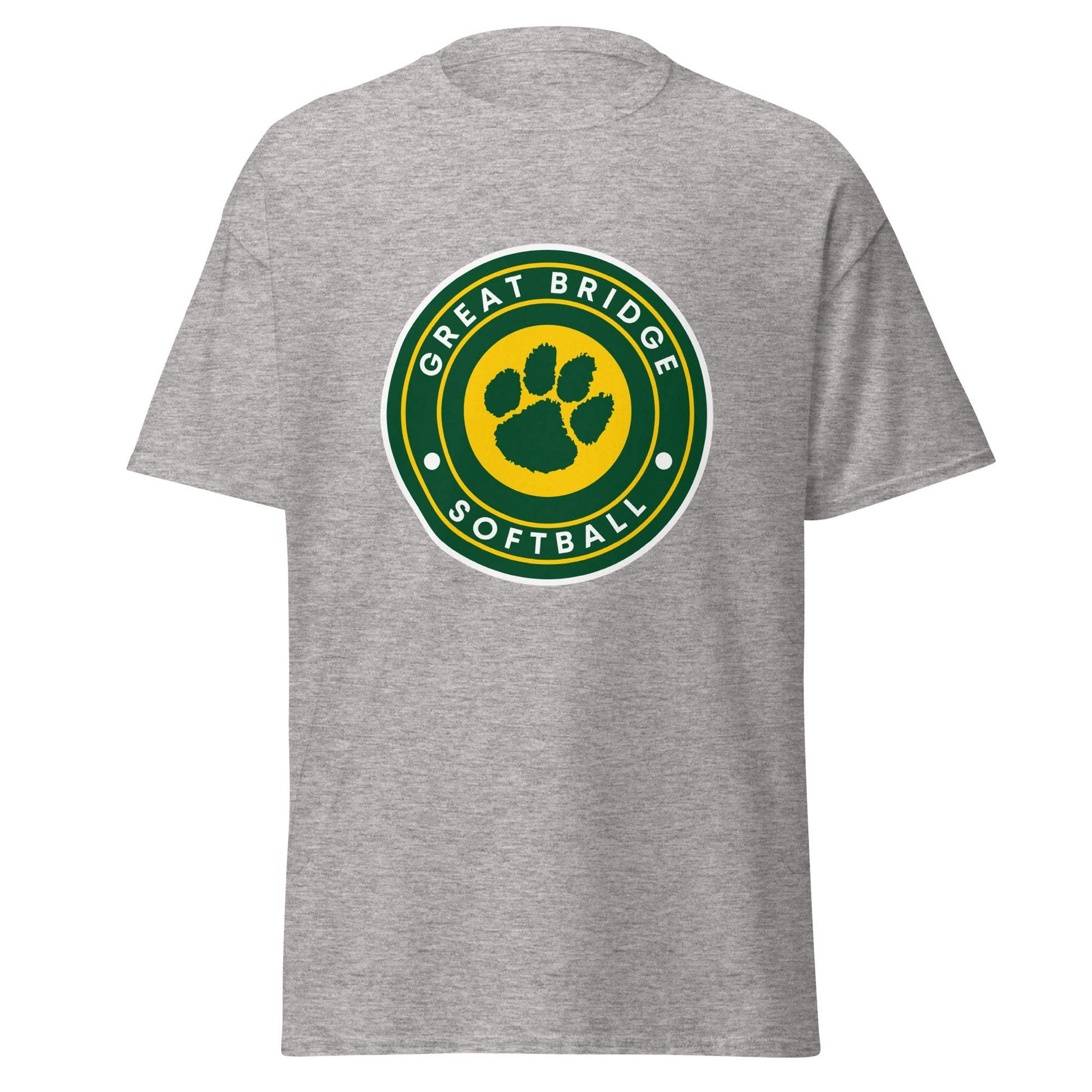 Classic | T-Shirt | Great Bridge Softball Booster | Badge Logo