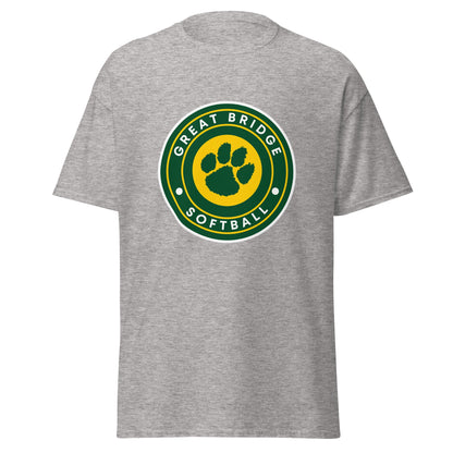 Classic | T-Shirt | Great Bridge Softball Booster | Badge Logo