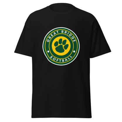 Classic | T-Shirt | Great Bridge Softball Booster | Badge Logo